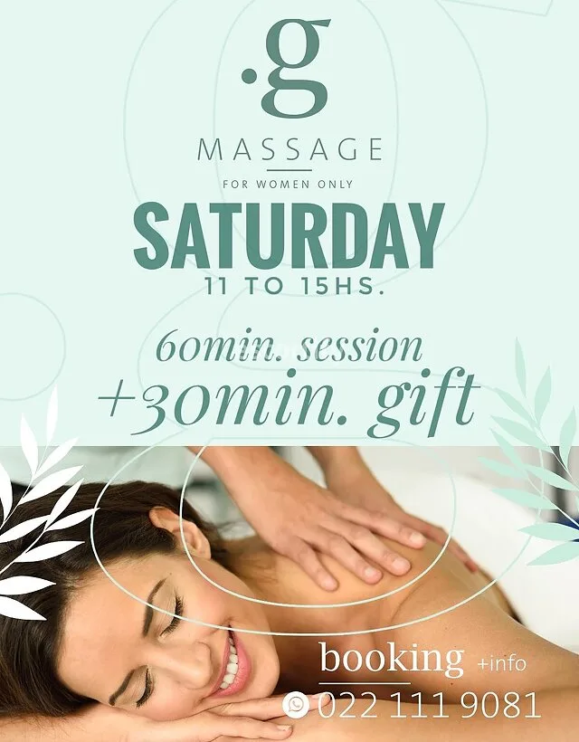 *G MASSAGE for women only