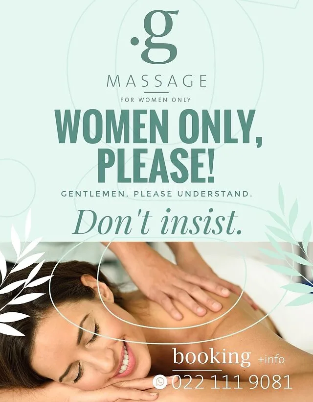 *G MASSAGE for women only